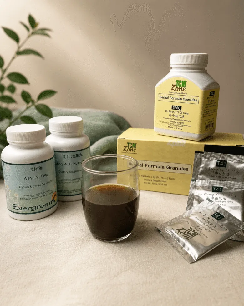 Chinese herbal medicine formulas
